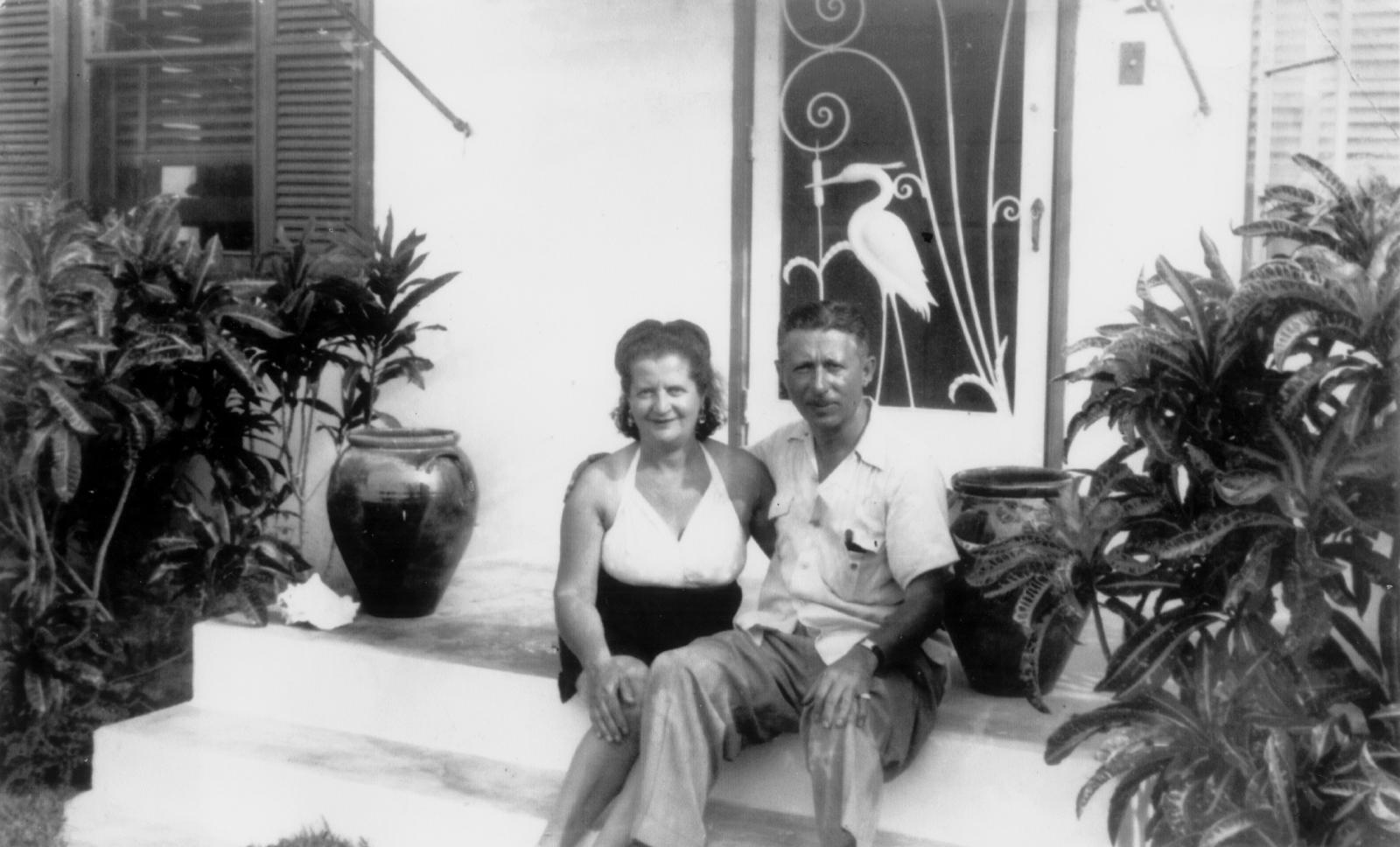  My mother and father, Florida, 1951. 