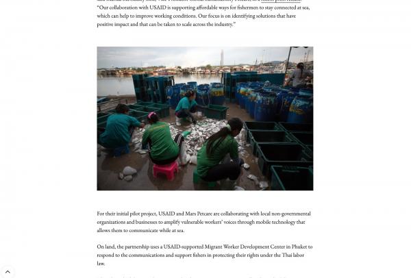 TEARSHEETS -  Winrock International  and  USAID   Published: April 2021