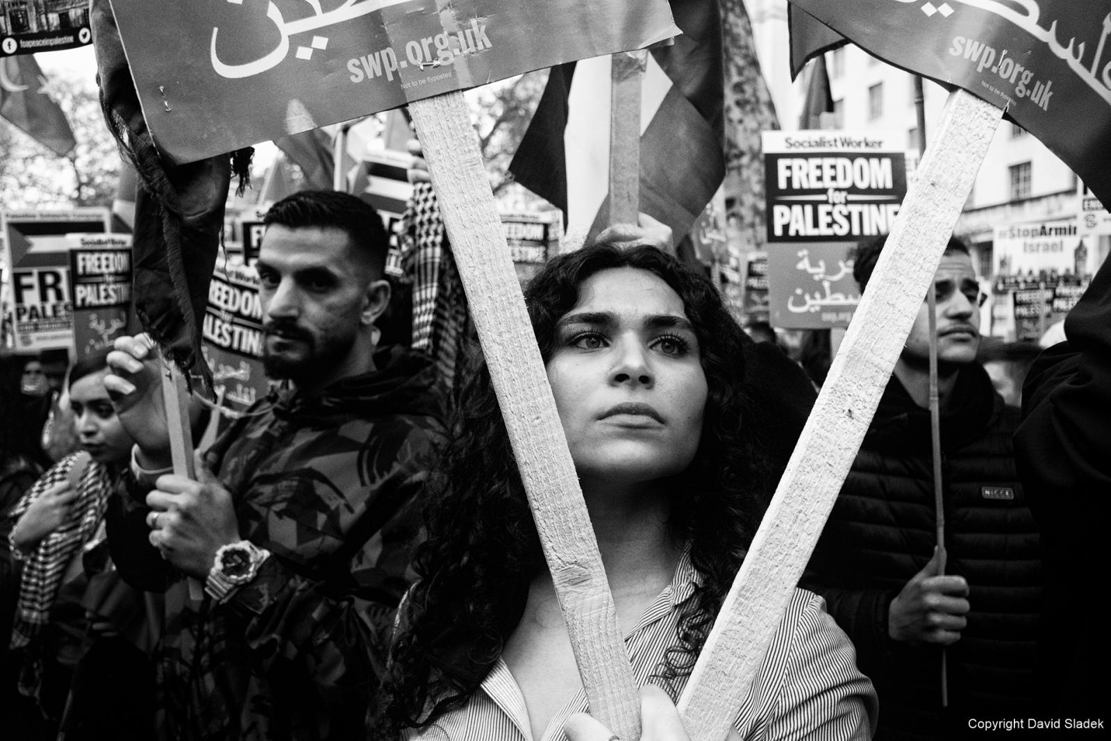 From #FreePalestine / #SaveSheikhJarrah protest against evictions of Palestinians from East Jerusalem, London, 11/05/2021