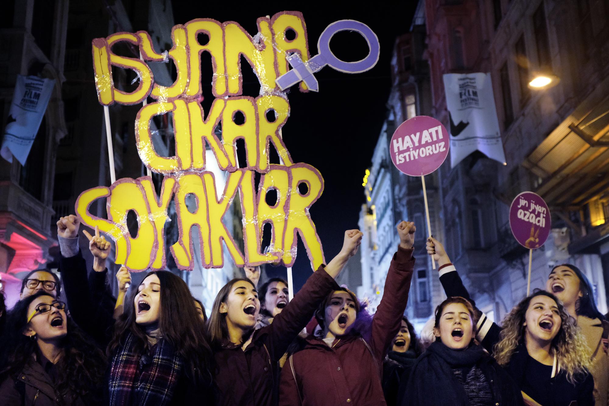 Erdogan's Turkey - International Day for the Elimination of Violence against...