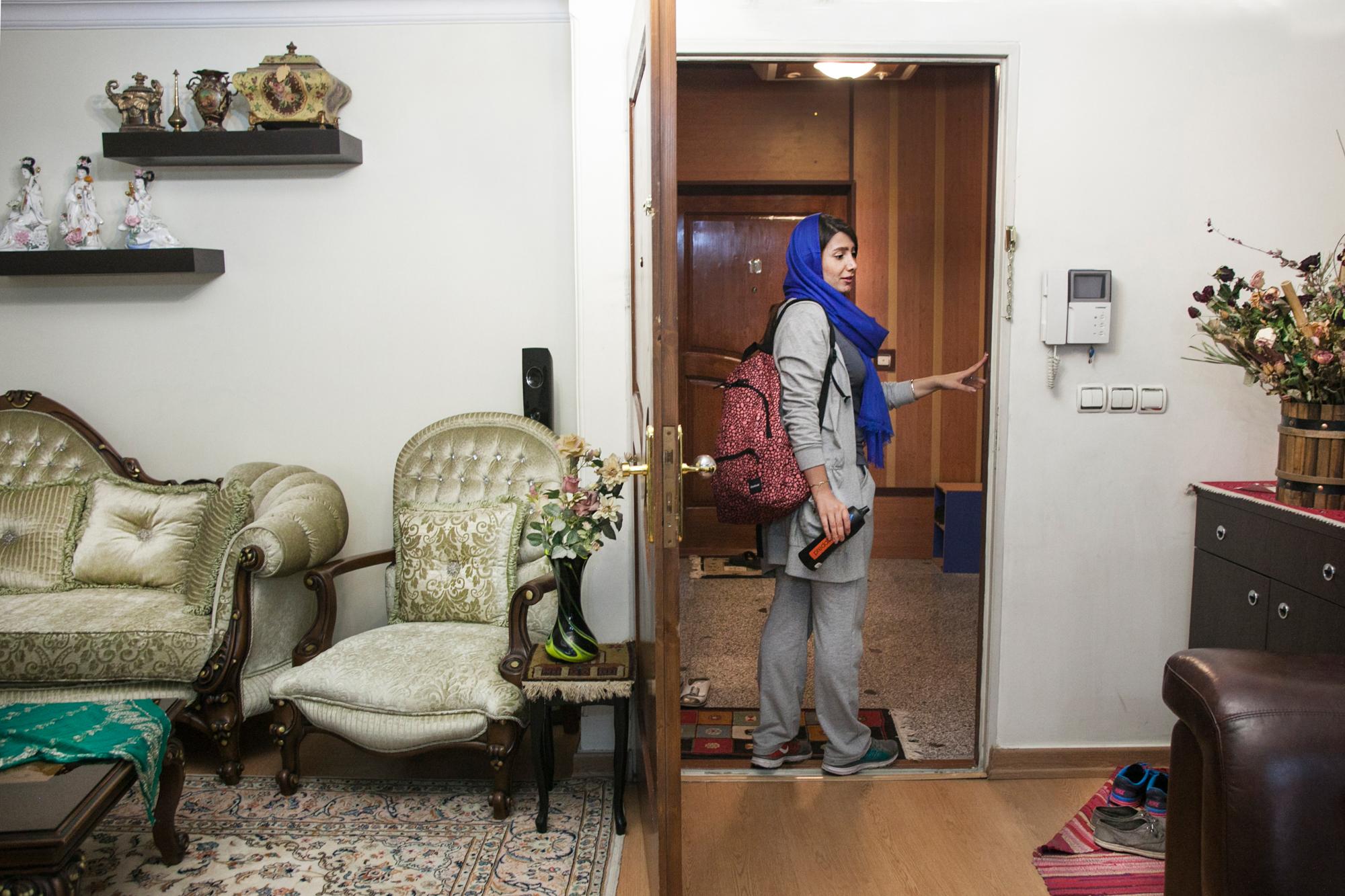 Tehran : the faces of women's empowerment - Gunay, is passionate about sports. Although legislation...