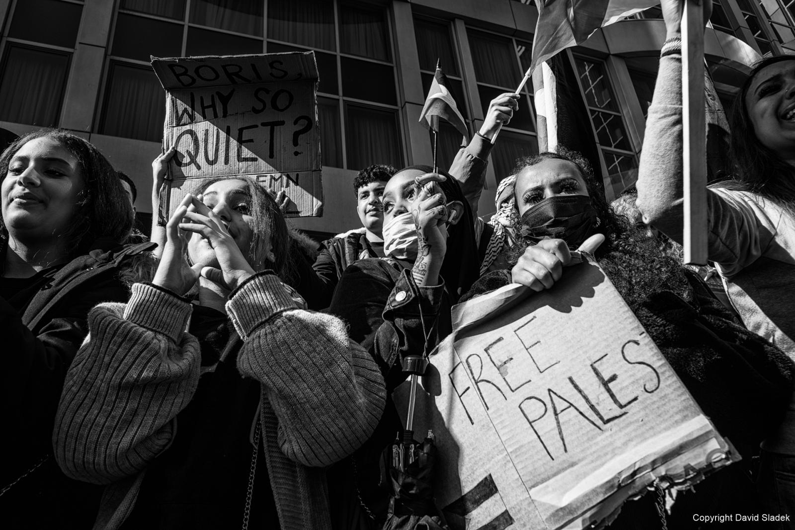 From #FreePalestine / #Nakba demonstration, London, 15/05/2021