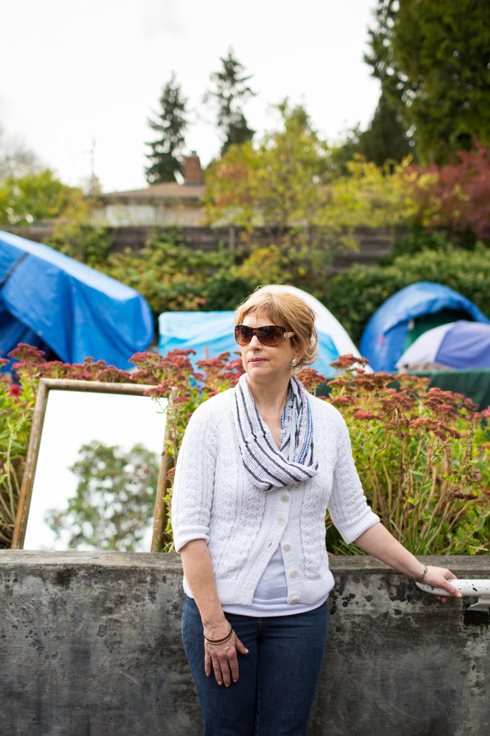 Homeless Voters - Amyann, 55, Tent City 3, Seattle, Washington