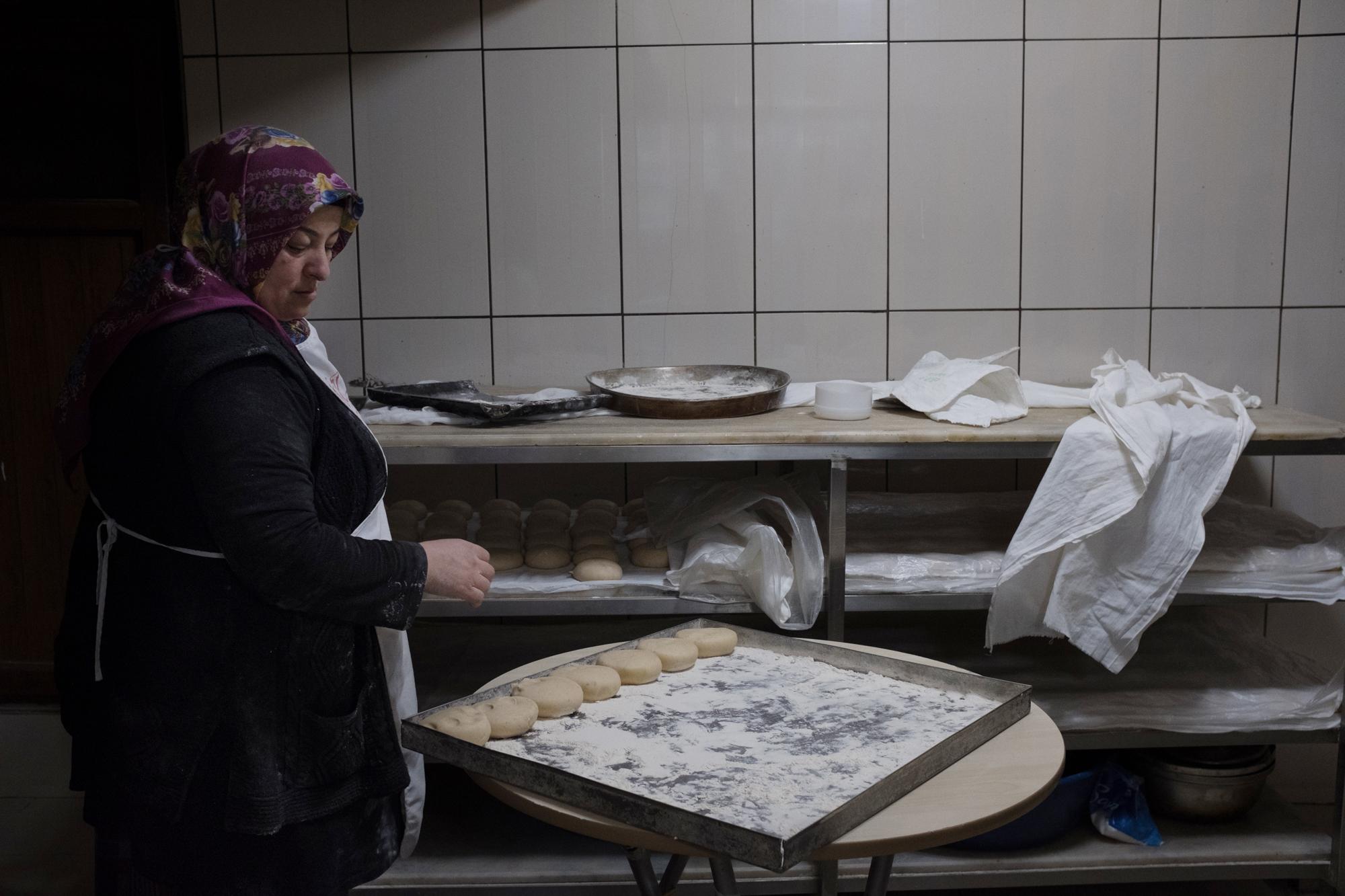 Lavash - Around 10.30 am, the baking work takes place and then the...
