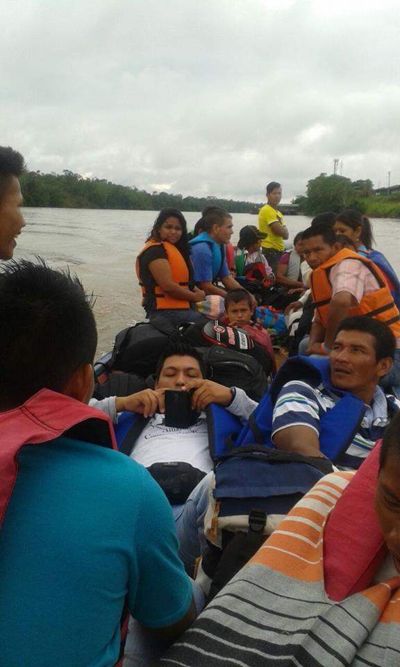 travelling along the ortrguaza river