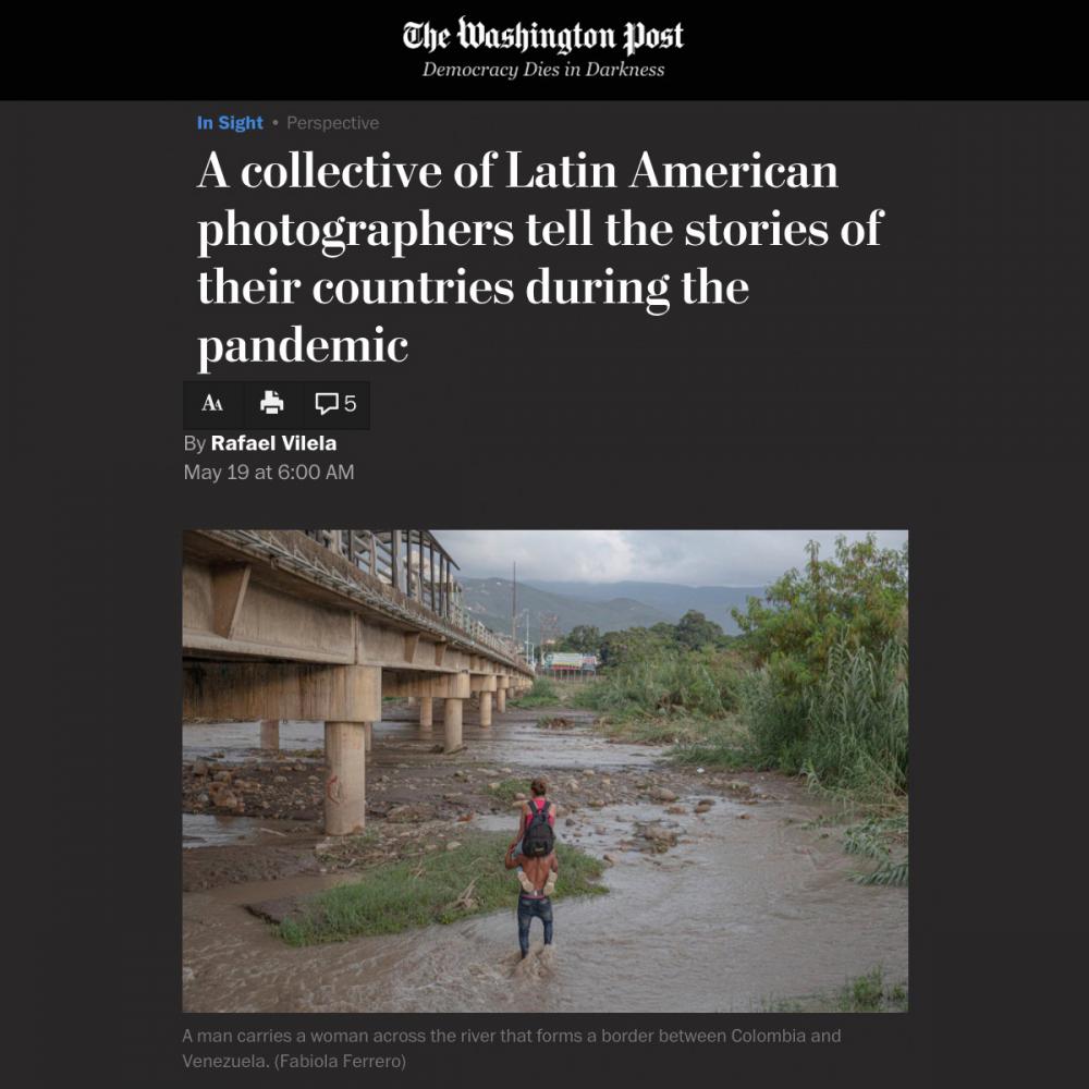 My testimony covering the pandemic in Latin America with Covid Latam featured in Washington Post