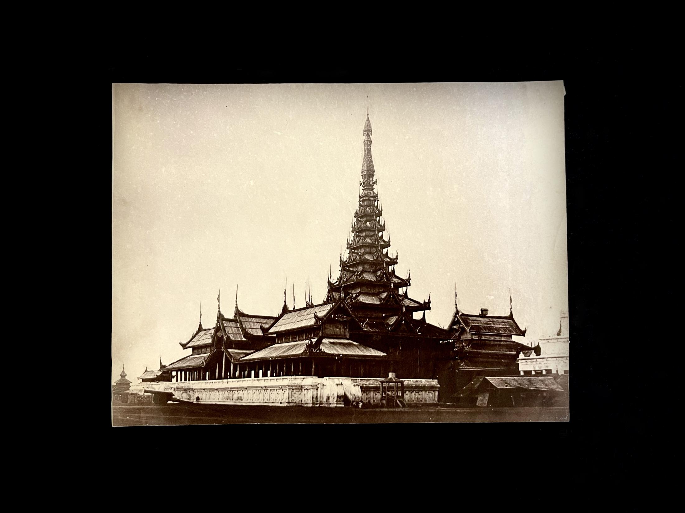 Collection: Burmese Historical Photography - Original Mandalay palace. 1880, photographer unknown.