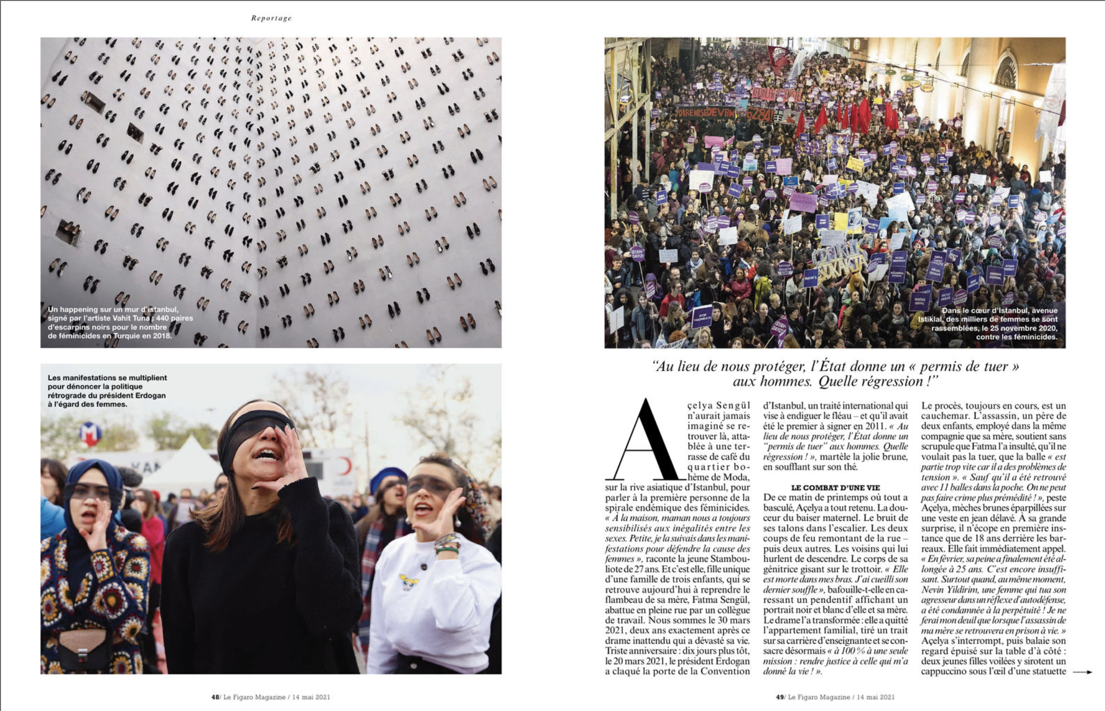 Publications - Le Figaro Magazine - 8 pages