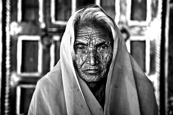 Image from Portraiture - A widow in Rajasthan, India ©2012 Anja Matthes