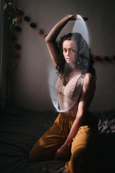 Image from HOME BODY - Bryony, 27 years old, hoop artist from London. She came...