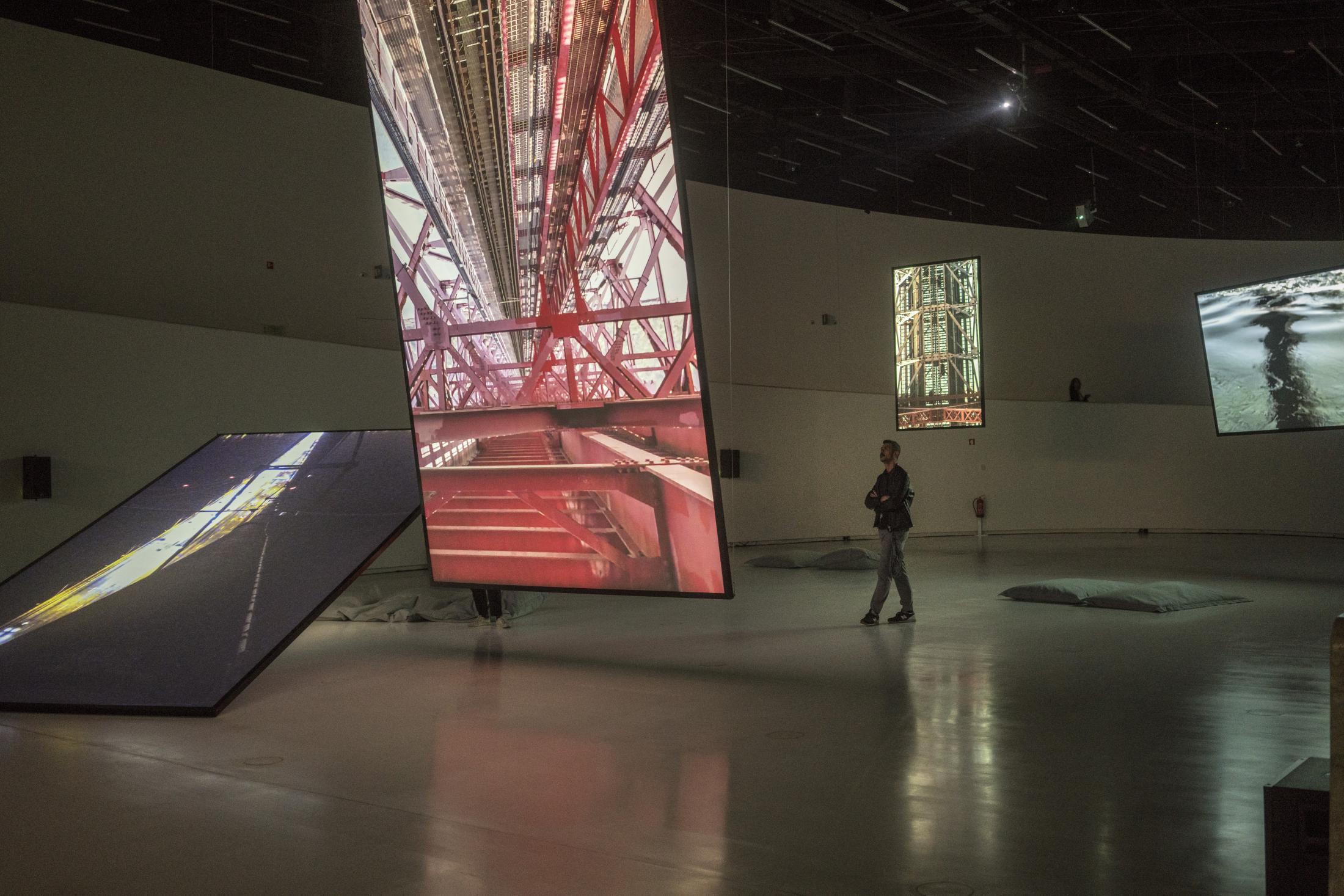 Lisbon - Opening night at MATT, a new contemporary art museum...