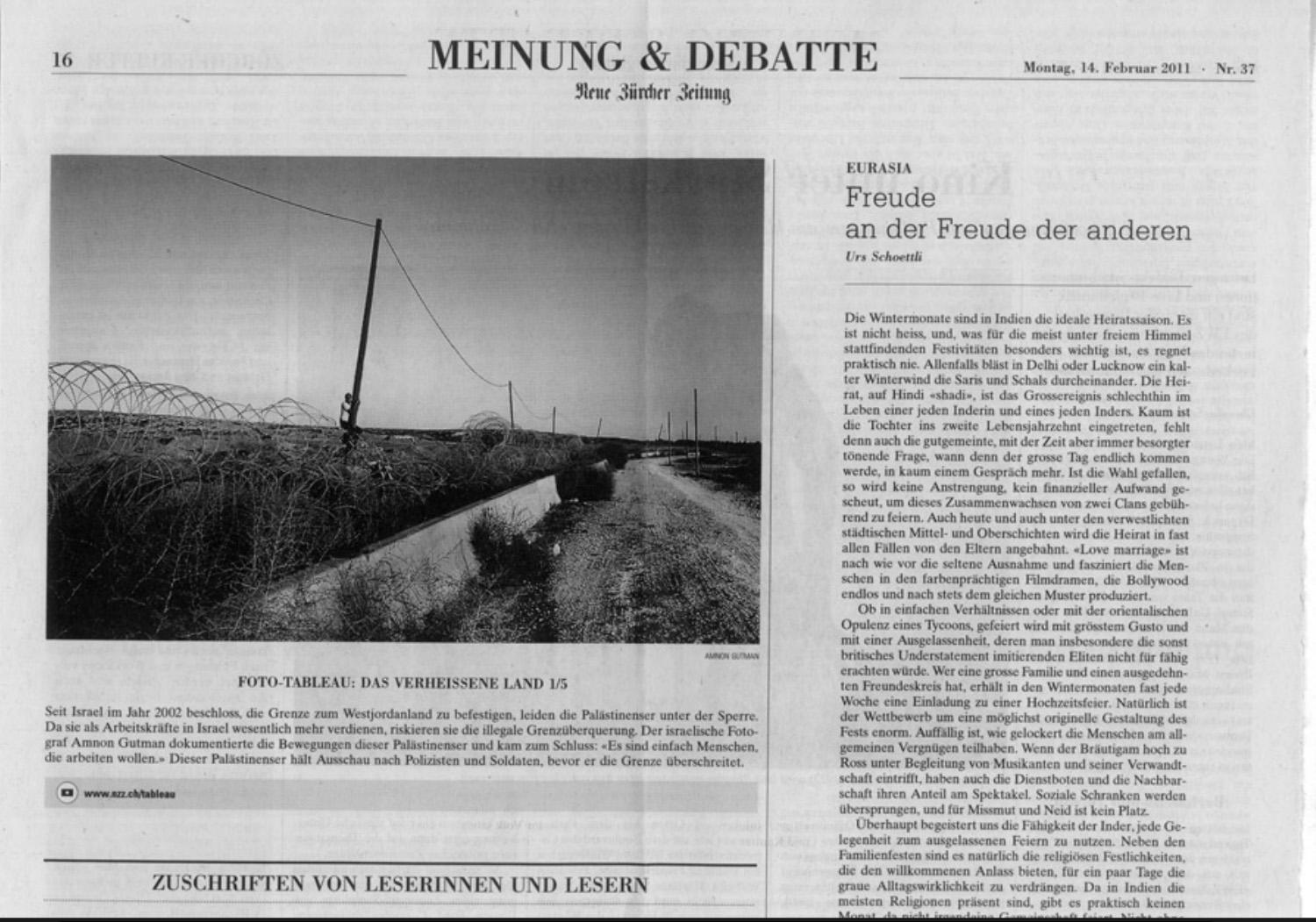 Publications - Neue Zürcher Zeitung