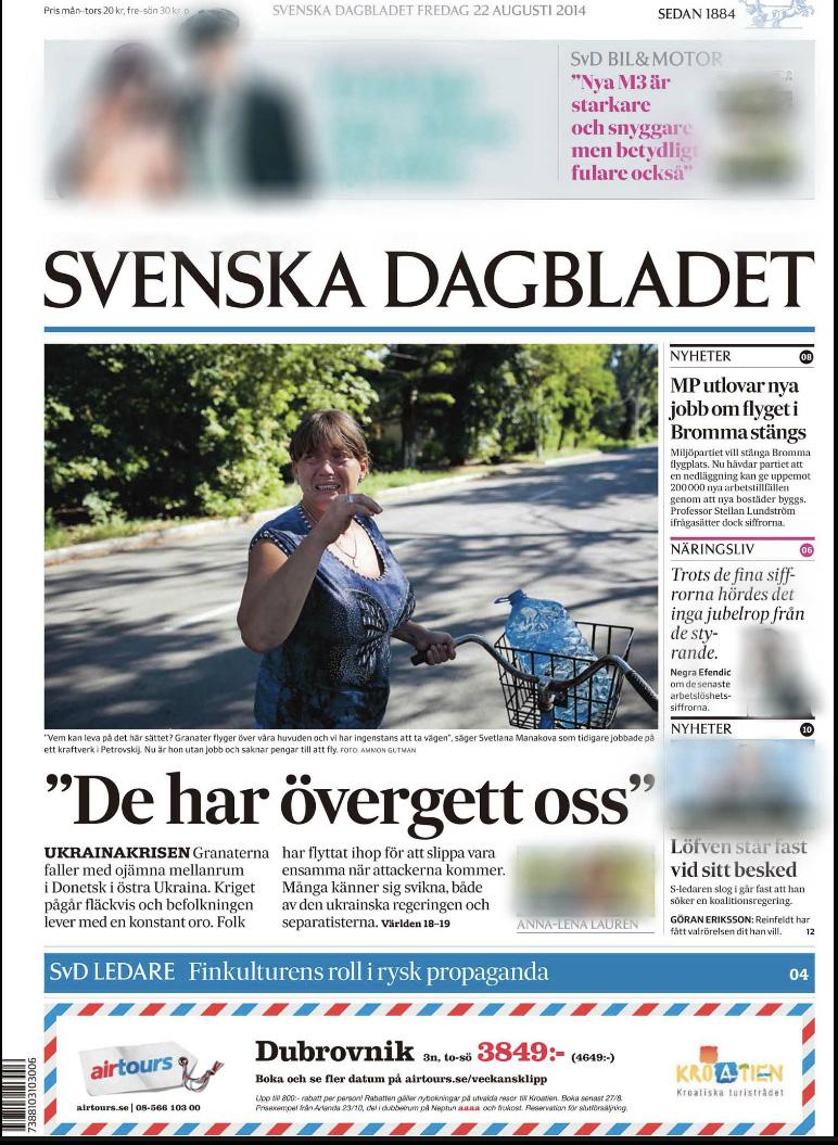 Publications - Svenska Dagbladet