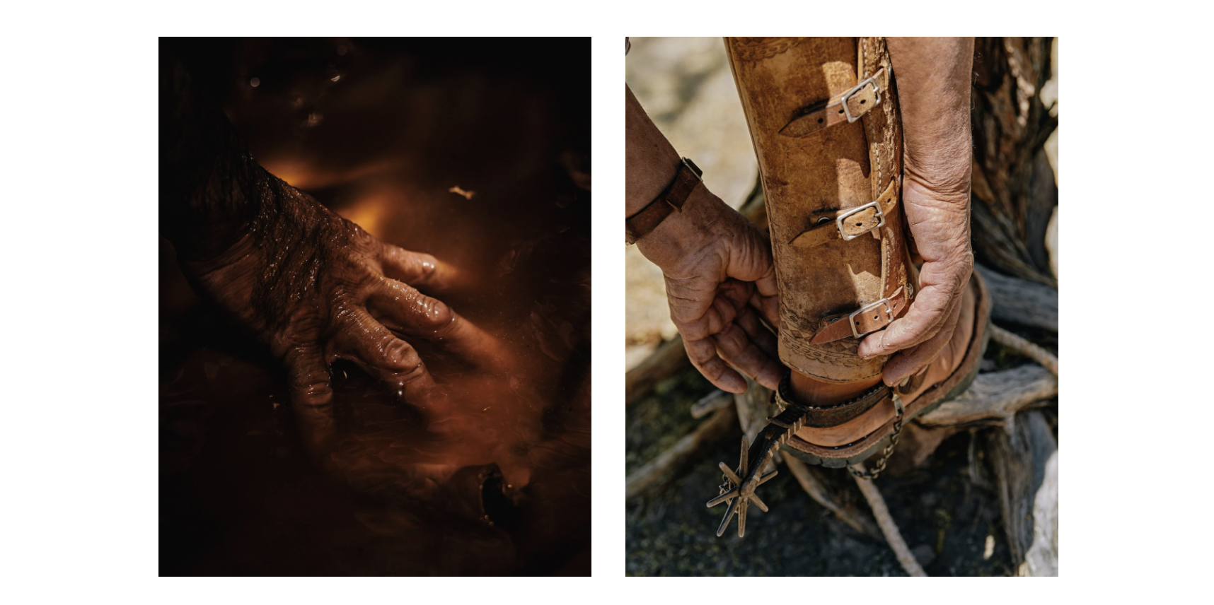 Mexico's cowboys struggle to maintain traditional lifestyle | Photographs by Balazs Gardi -  Left : Ricardo Arce Aguilar uses the bark of the palo blanco tree to tan leather at Rancho El...