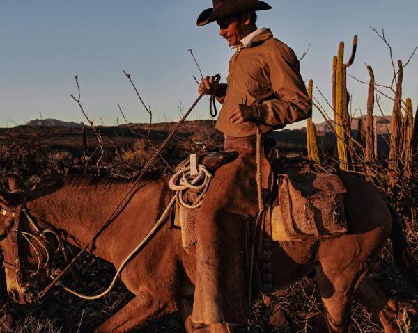 Mexico's cowboys struggle to maintain traditional lifestyle | Photographs by Balazs Gardi - Eleonary &ldquo;Nary&rdquo; Arce Aguilar drives his mules home to Rancho Mesa San Esteban...