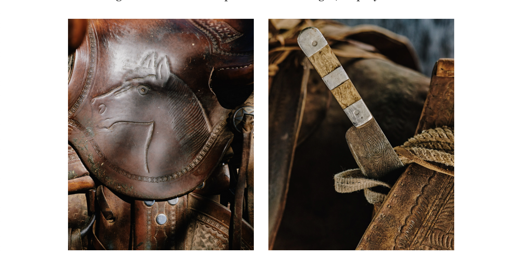 Mexico's cowboys struggle to maintain traditional lifestyle | Photographs by Balazs Gardi -  Left : Saddles are among the many works with leather made by Baja cowboys, or vaqueros, in Baja...