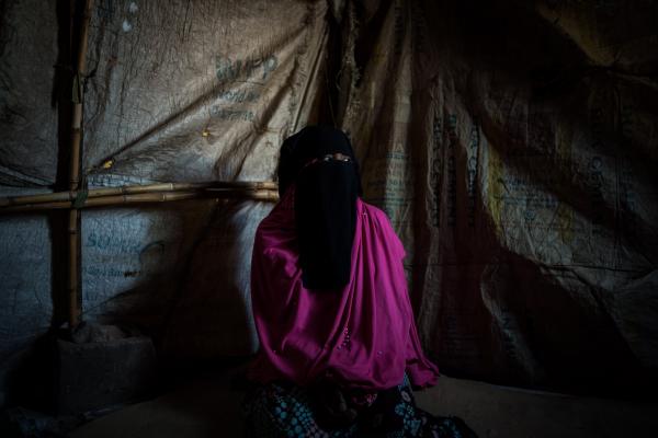 Image from Unheard Voices - Zubbaydah* escaped from Boko Haram captivity in 2015. 5...