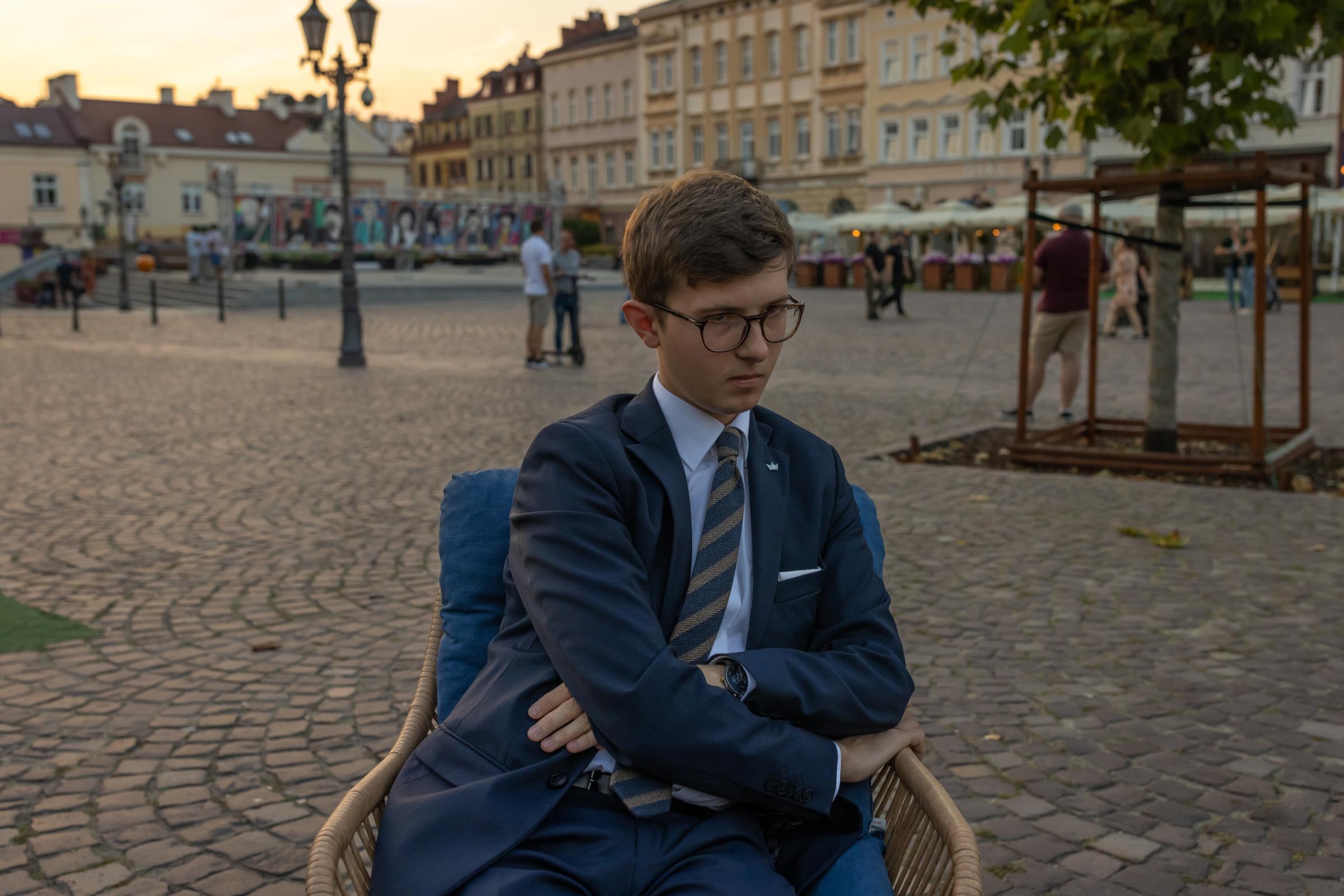 ELECTION IN POLAND-for The Guardian and The Globe&Mail - September, 2023 Rzeszow, Poland Kacper Szeląg, MP...
