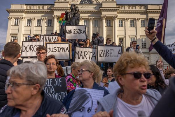 Image from "MY LIFE IS IN DANGER" - for NYTimes - 14.06.2023 Warsaw, Poland. For The Guardian