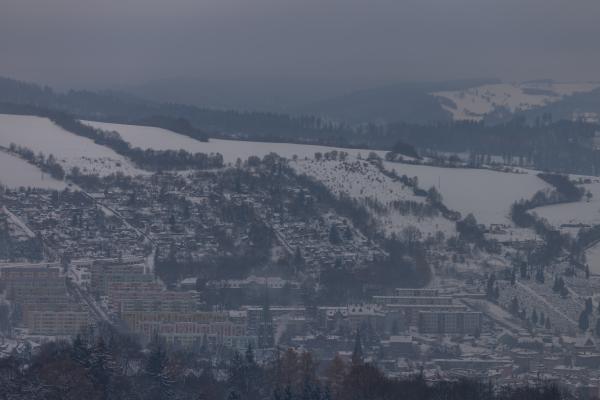 Image from AIR POLLUTION- for Climate Visuals - General view of Nowa Ruda, which according to a ranking...