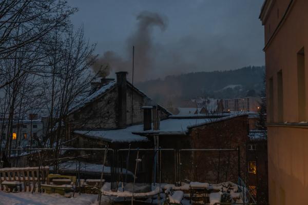 Image from AIR POLLUTION- for Climate Visuals - General view of Nowa Ruda, which according to a ranking...