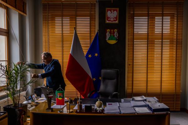 Image from I THINK ABOUT IT EVERY DAY -  Czeslaw Renkiewicz, Mayor of Suwalki. He predicts...