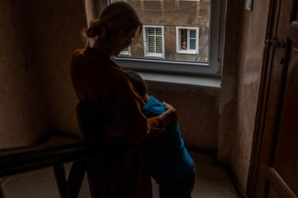 Image from "MY LIFE IS IN DANGER" - for NYTimes - Beata, a single mother. When she became pregnant with her...