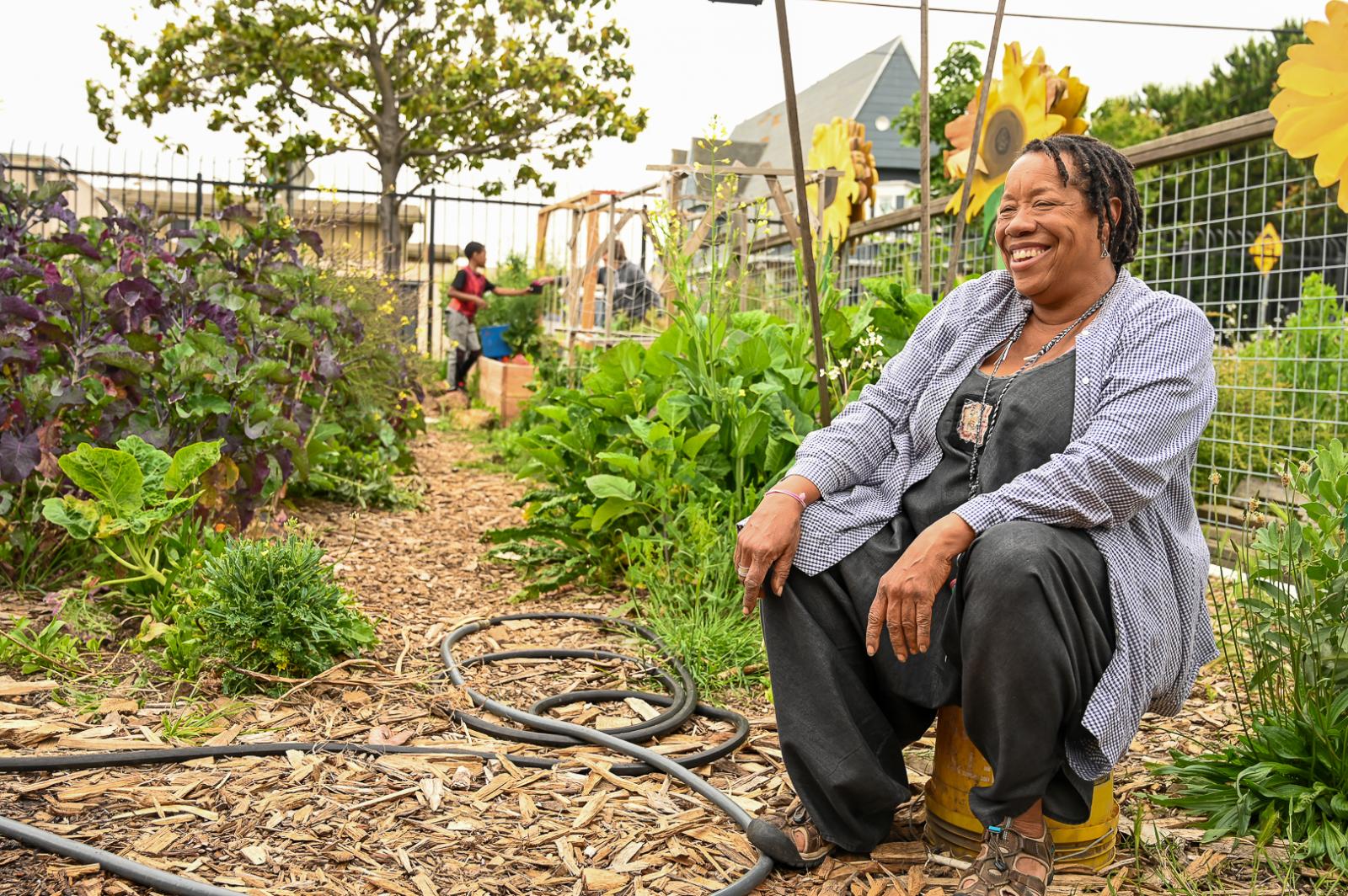Wanda Stewart is a Trusted Leader in East Bay's Food Justice Movement. - 