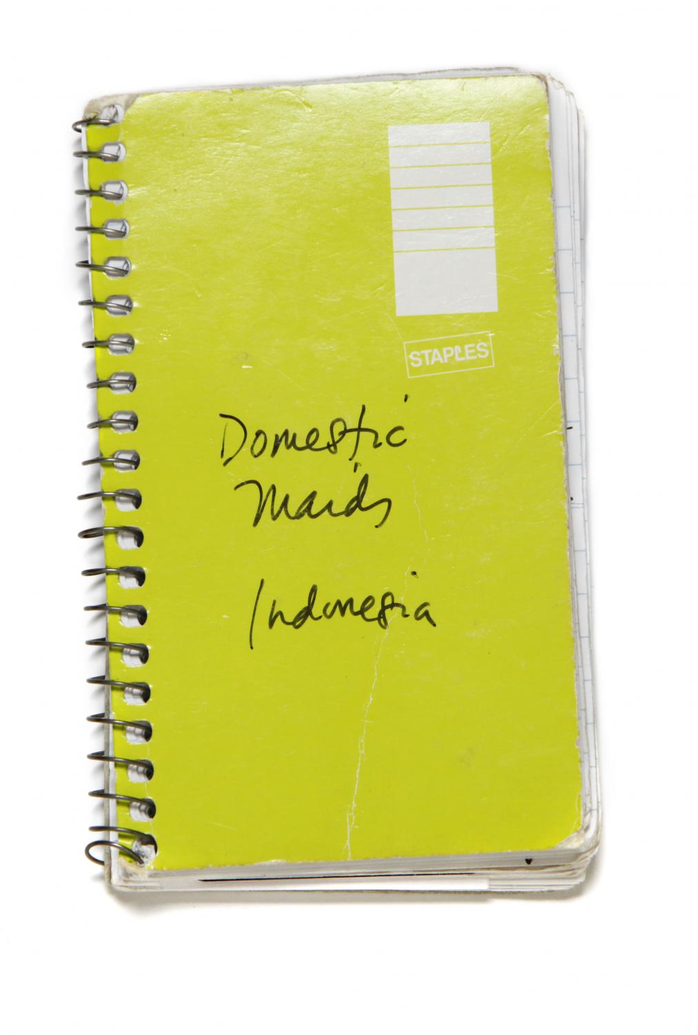 Domestic Maids, Indonesia (2006) - Notebook, 2006.