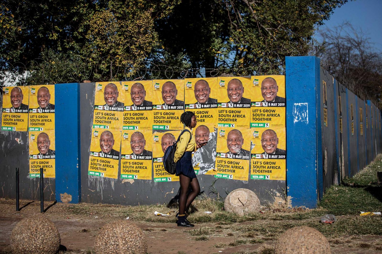 Thumbnail of for The Washington Post: Scenes from South Africa as millions go to the polls