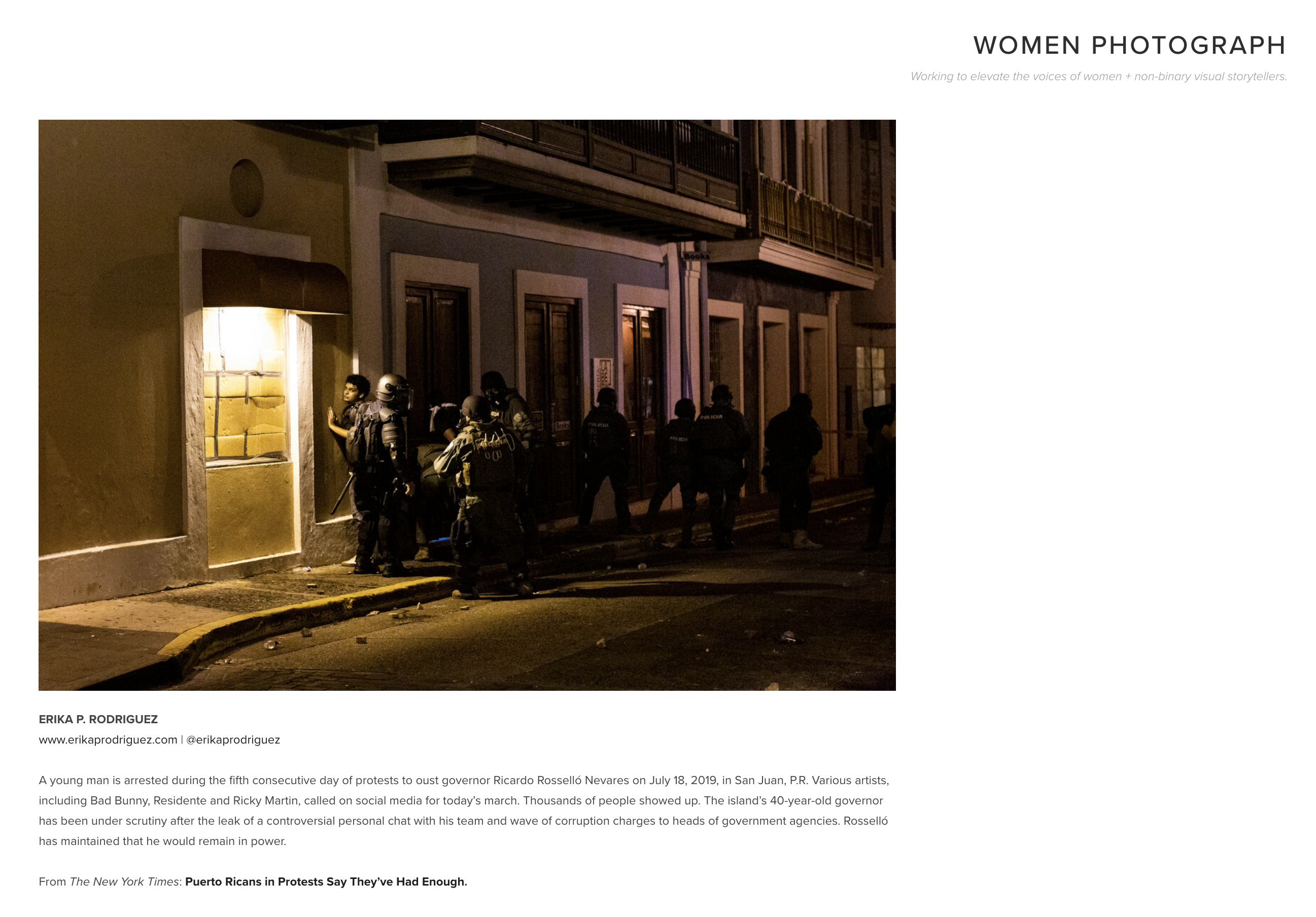 Thumbnail of Women Photograph: 2019 Year In Pictures