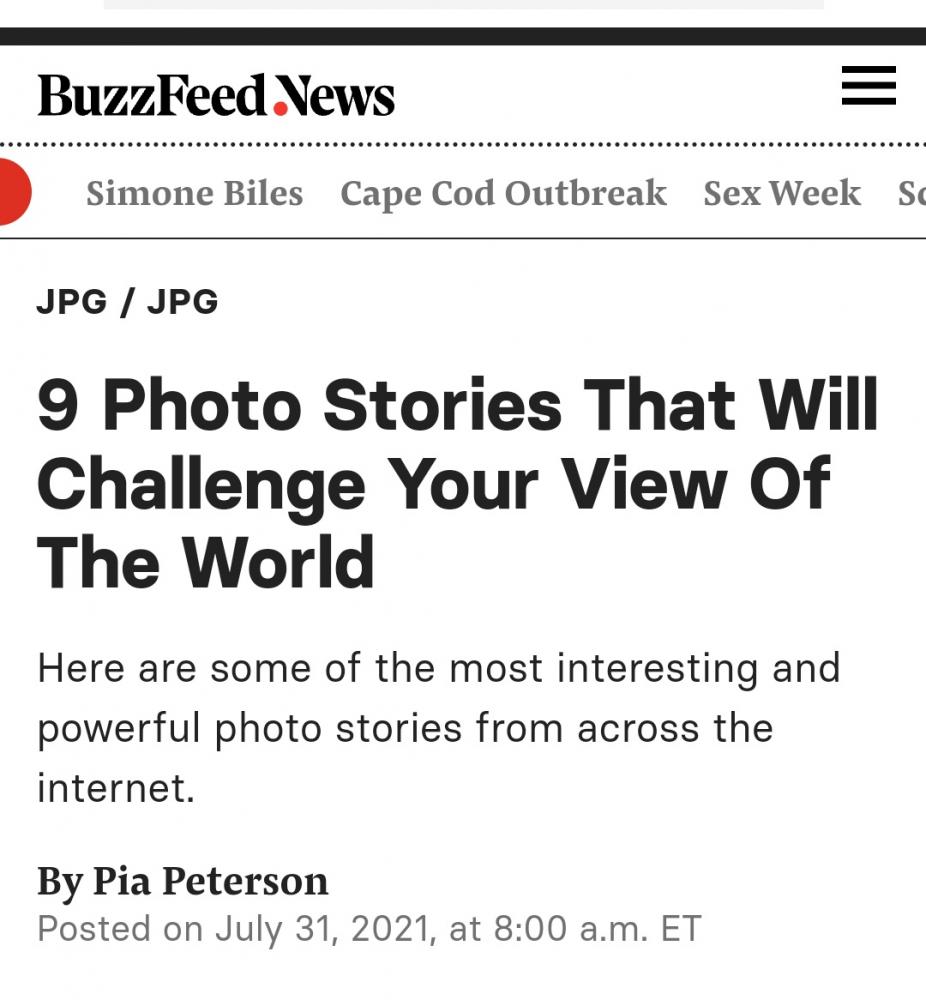 Buzzfeed news: 9 Photo Stories That Will Challenge Your View Of The World