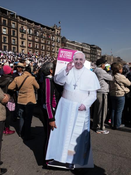 El papa sin el papa - MÃ©xico, D.F. 13 de febrero de 2016. Visita del papa...