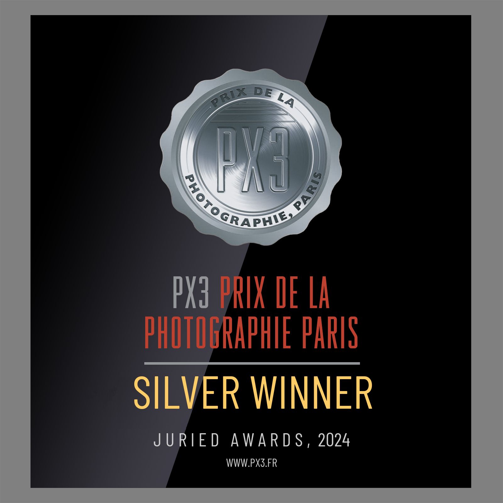 Silver Prize - Prix de la Photography Paris PX3