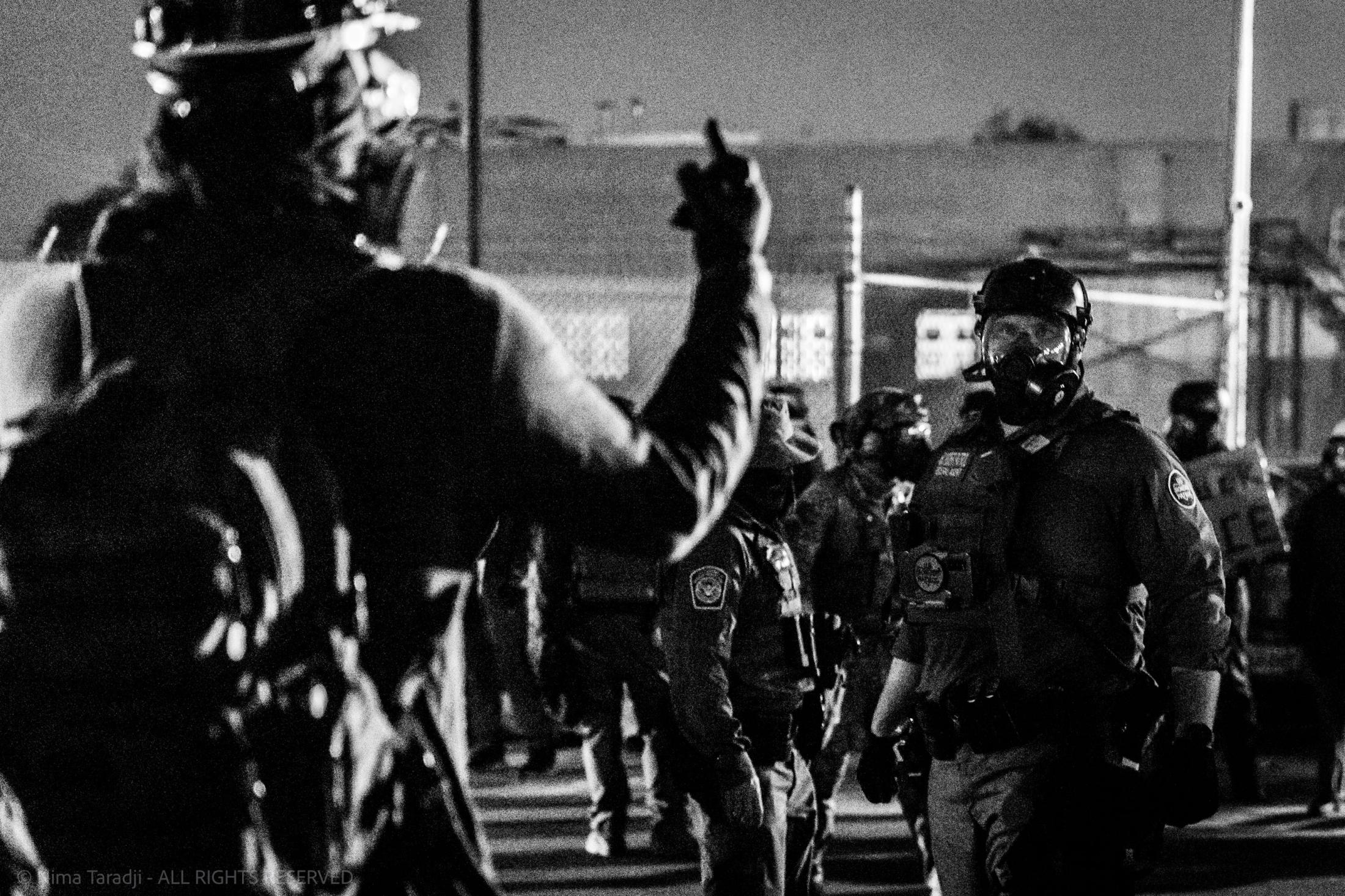 ICE Agents Attack Peaceful Protestors - Broadview, Illinois