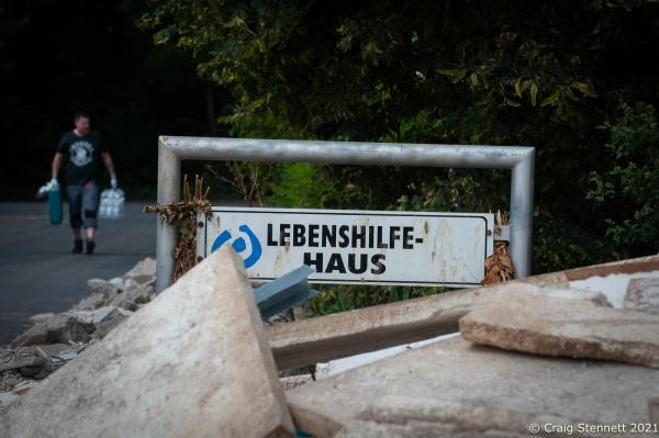 Lebenshilfe Haus is the retirement home that suffered 12 fatalities during the recent floods in Germany. It was a a Residential home for the disabled. They simply could not help themselves to escape the flood waters.