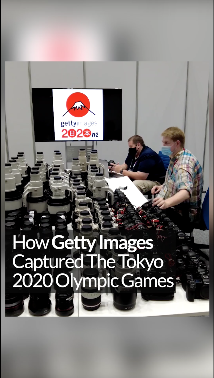 social media production - How Getty Captured The 2020 Olympics