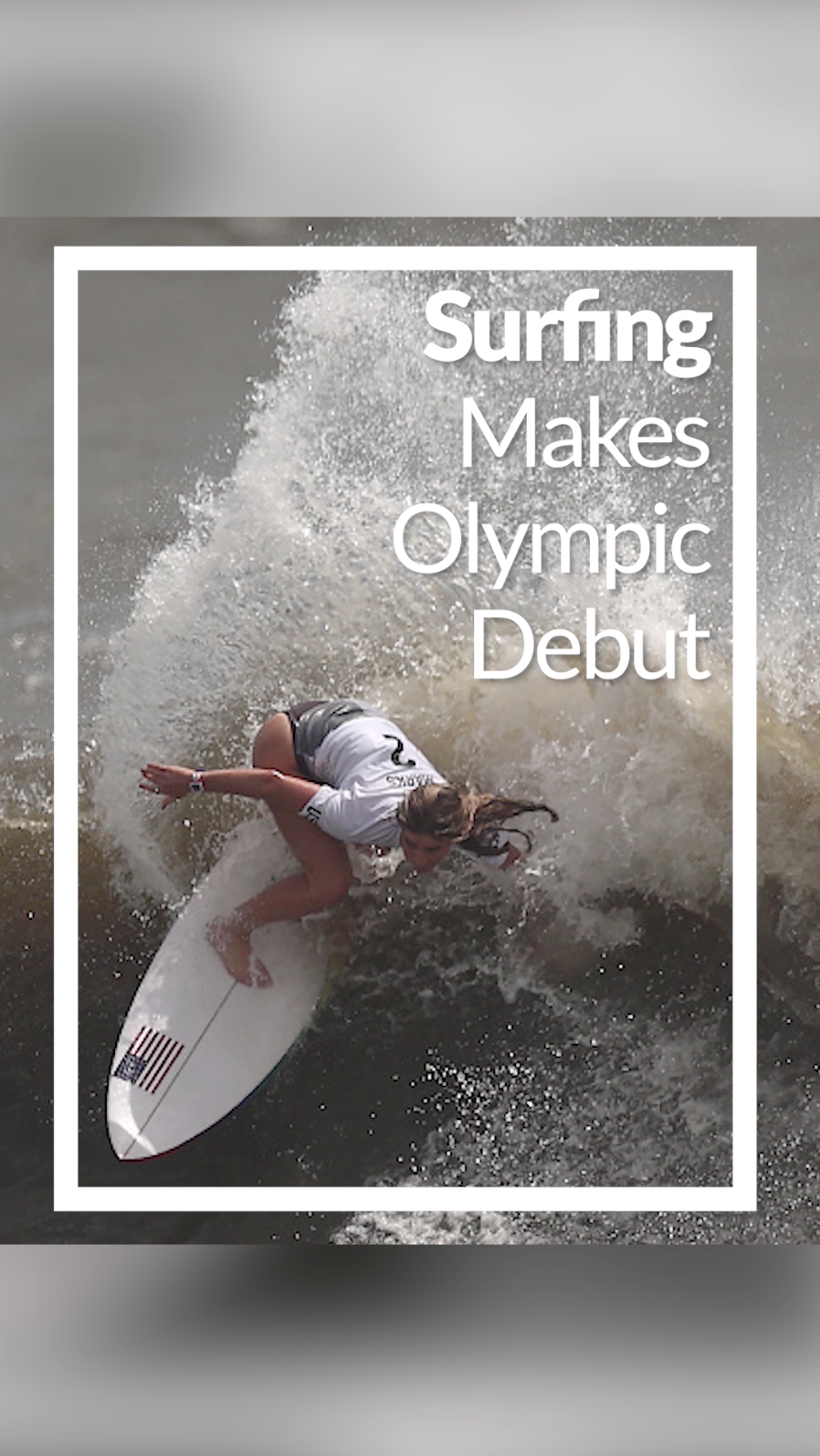 Surfing Makes Olympic Debut