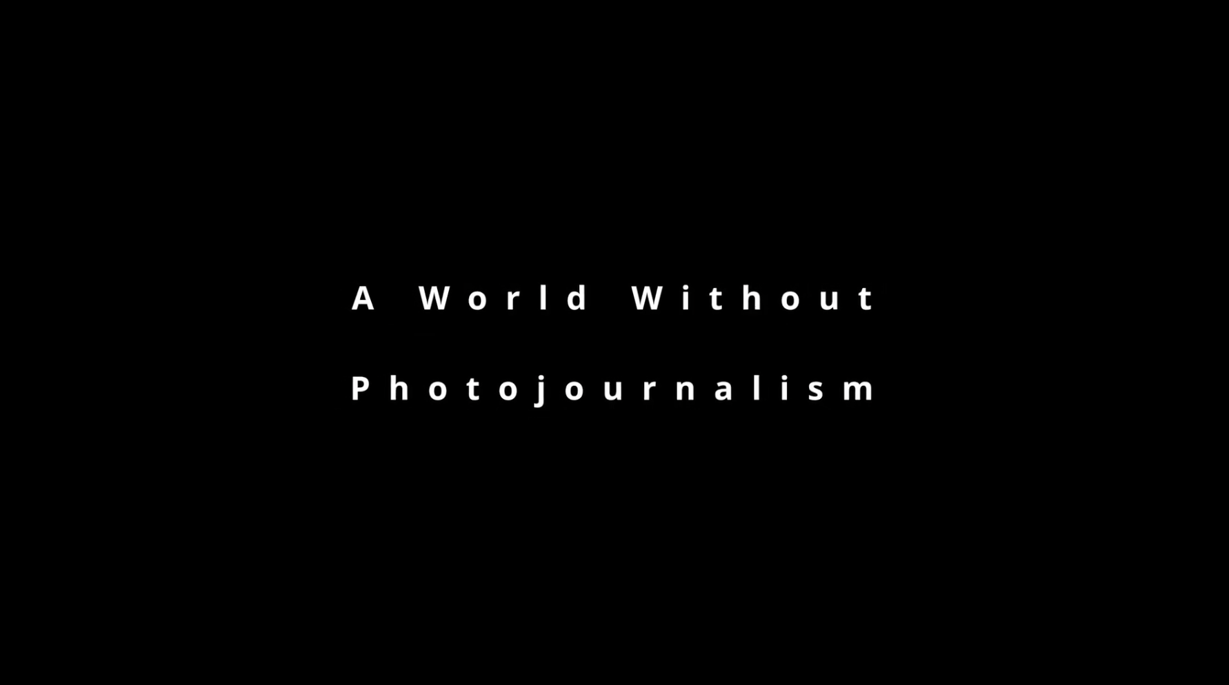 Monroe Gallery presents the exhibition "Imagine a world without photojournalism"