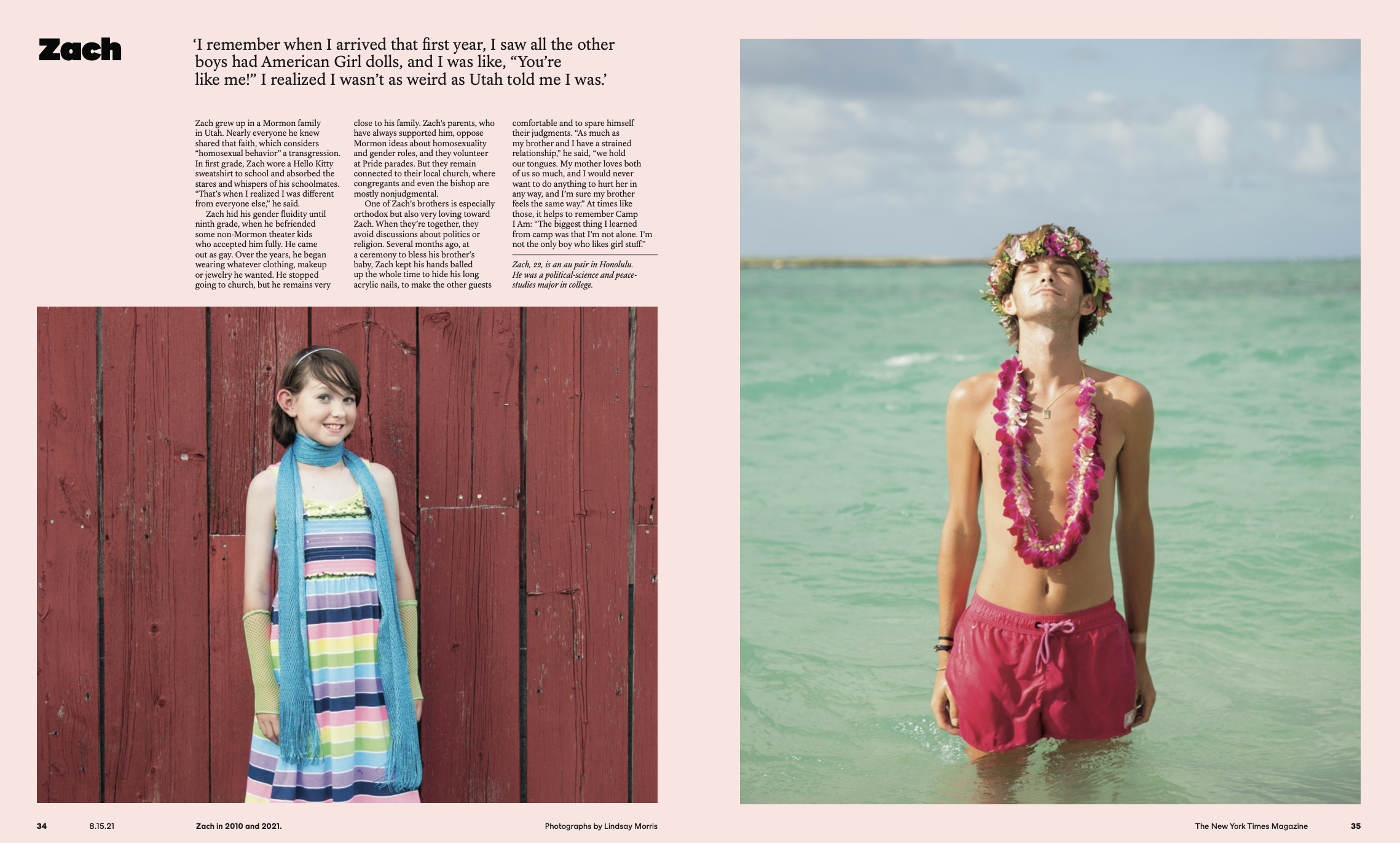 The New York Times Magazine: The Kids of Camp I Am, a Decade Later