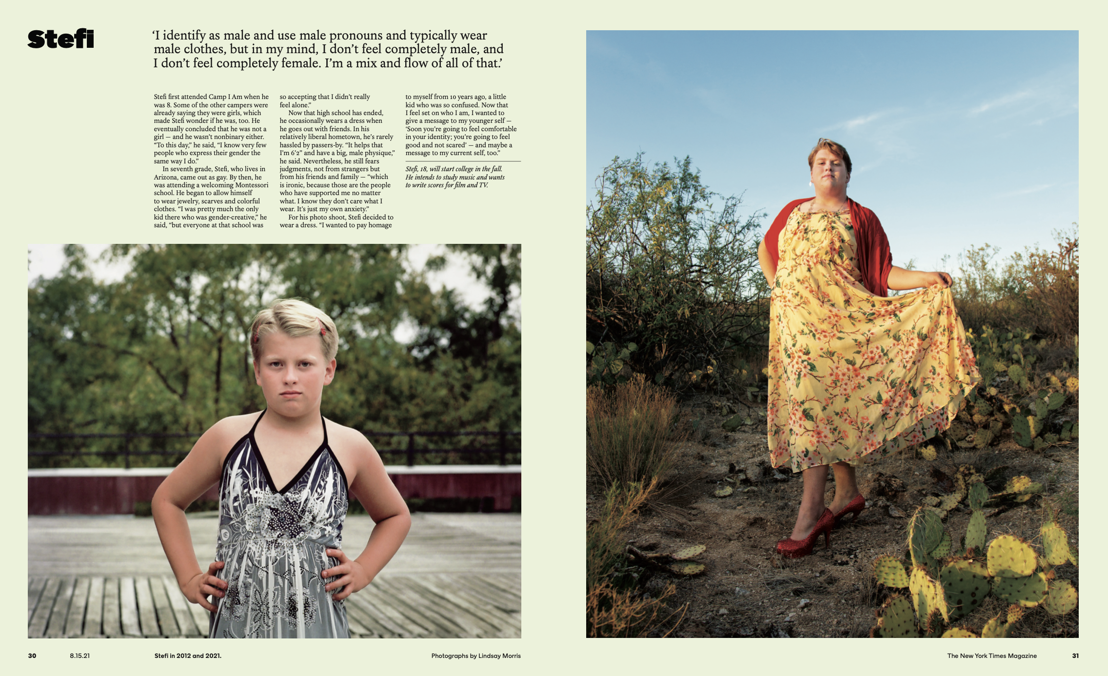 The New York Times Magazine: The Kids of Camp I Am, a Decade Later