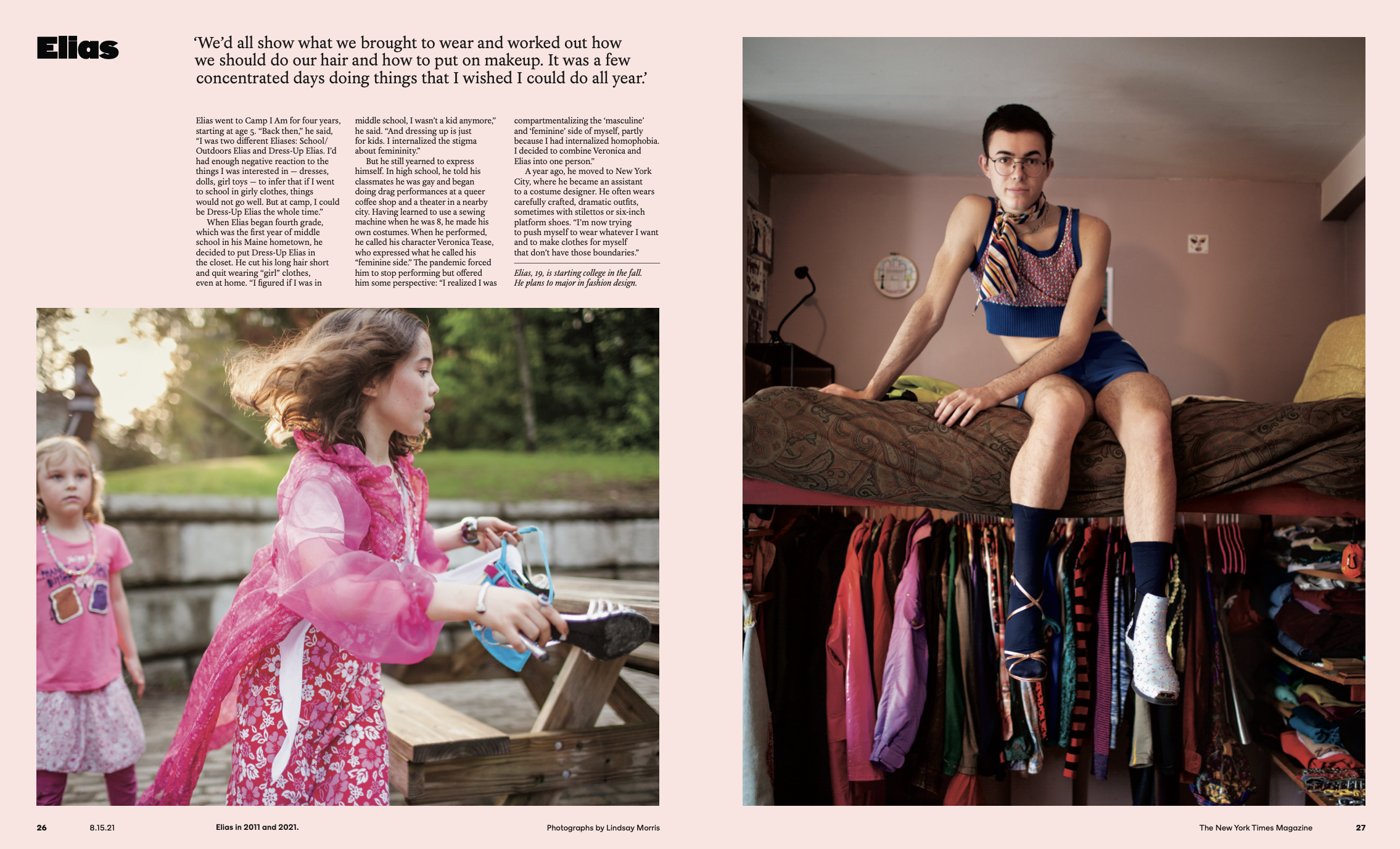 The New York Times Magazine: The Kids of Camp I Am, a Decade Later