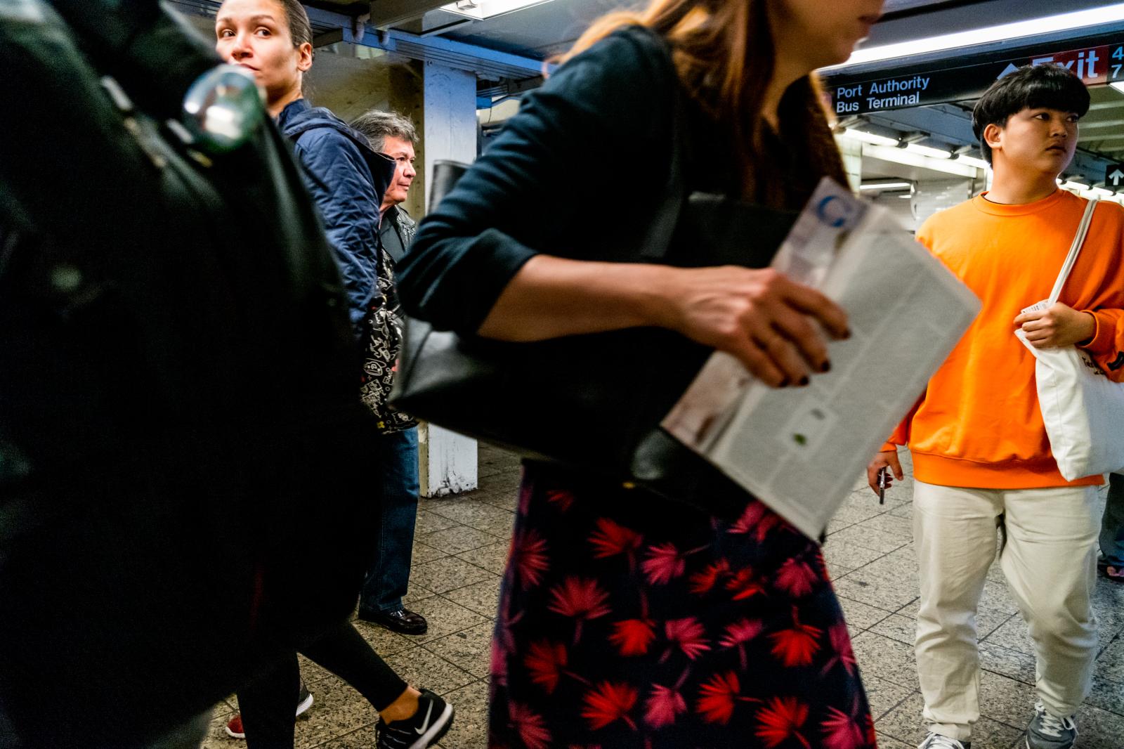 Rush Hour/NYC Subway 191025120