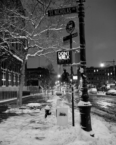 Harlem Nocturnal -   St. Nicholas & 8th Avenue December 2002  