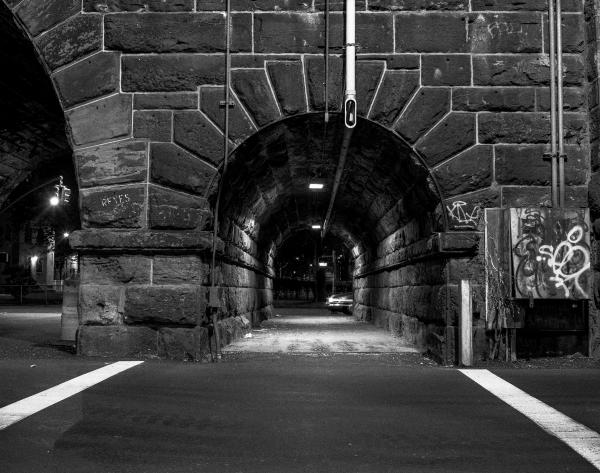 Image from Harlem Nocturnal -    Park Ave. Underpass August 2002   