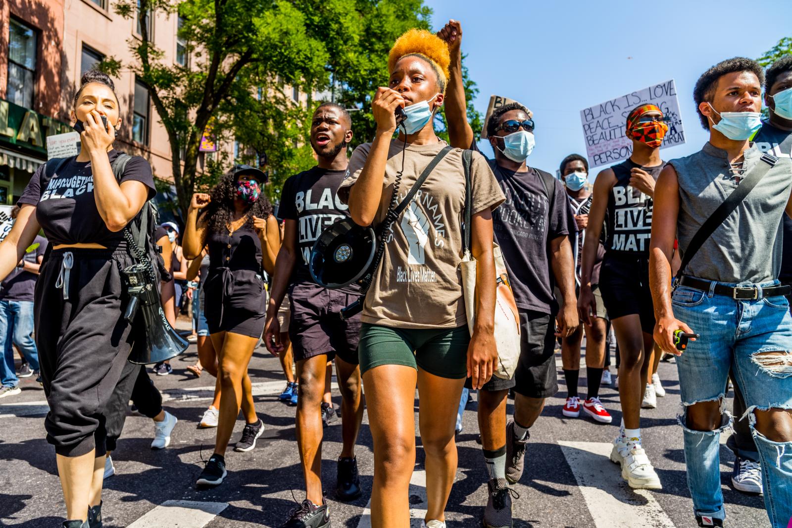 Black Lives Matter -  June 19, 2020  Park Slope, Brooklyn NYC 
