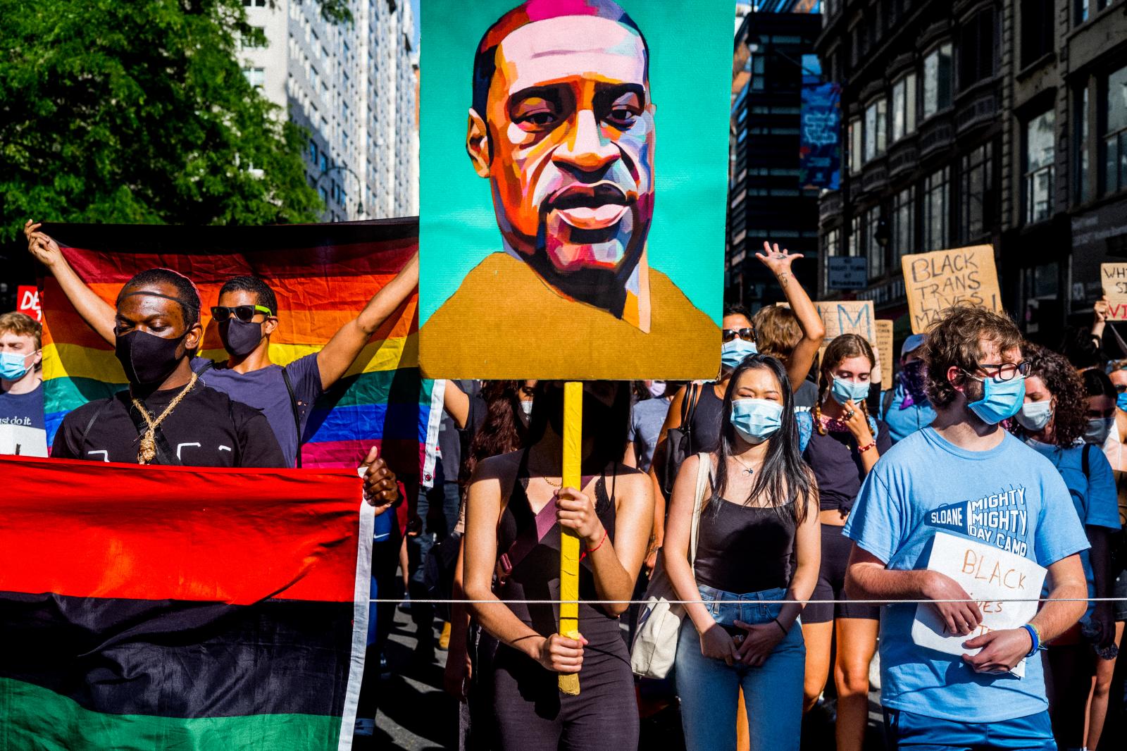 Image from Black Lives Matter -  June 16, 2020  14th Street/Chelsea, Manhattan NYC 