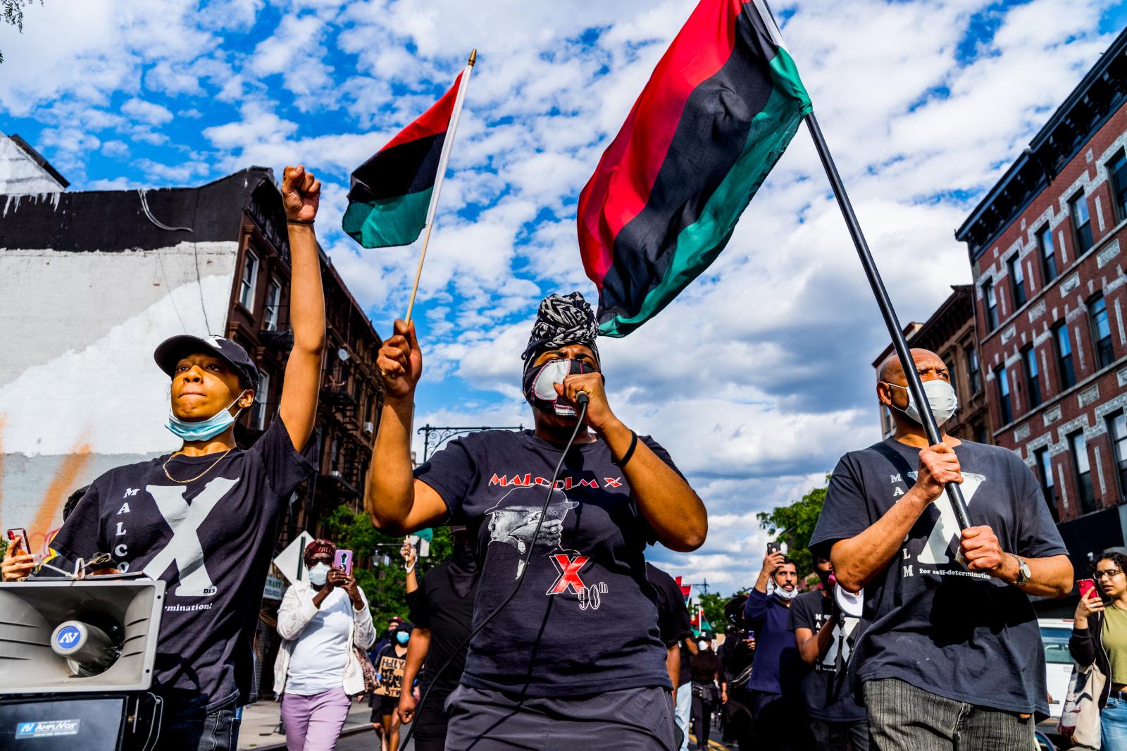 Black Lives Matter -  June 1, 2020  Fulton Street, Bedford Stuyvesant,...