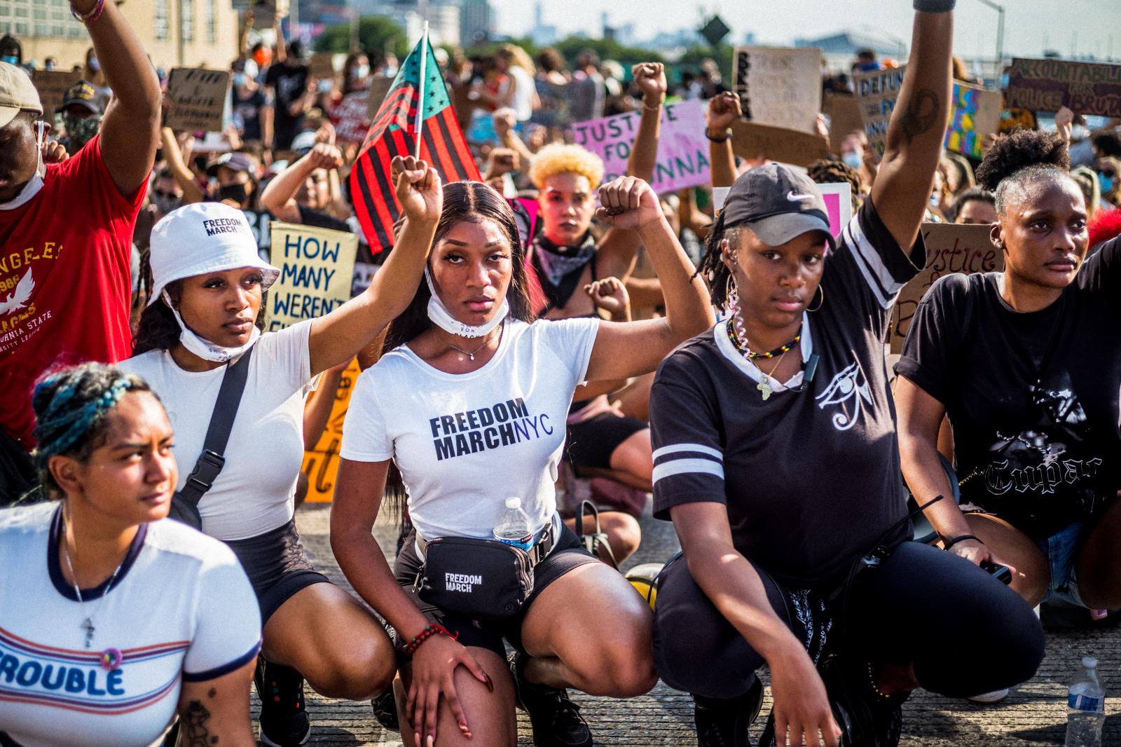 Image from Black Lives Matter -  Activists and allies 