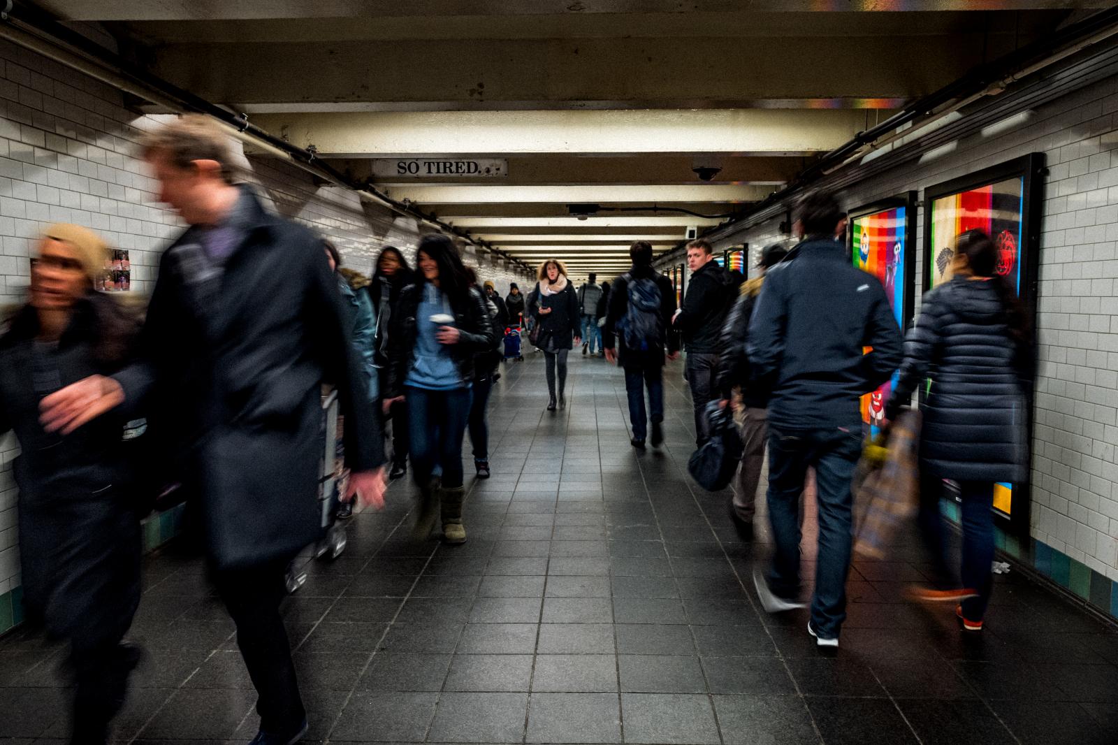 Times Square Subway Passageway 160117401